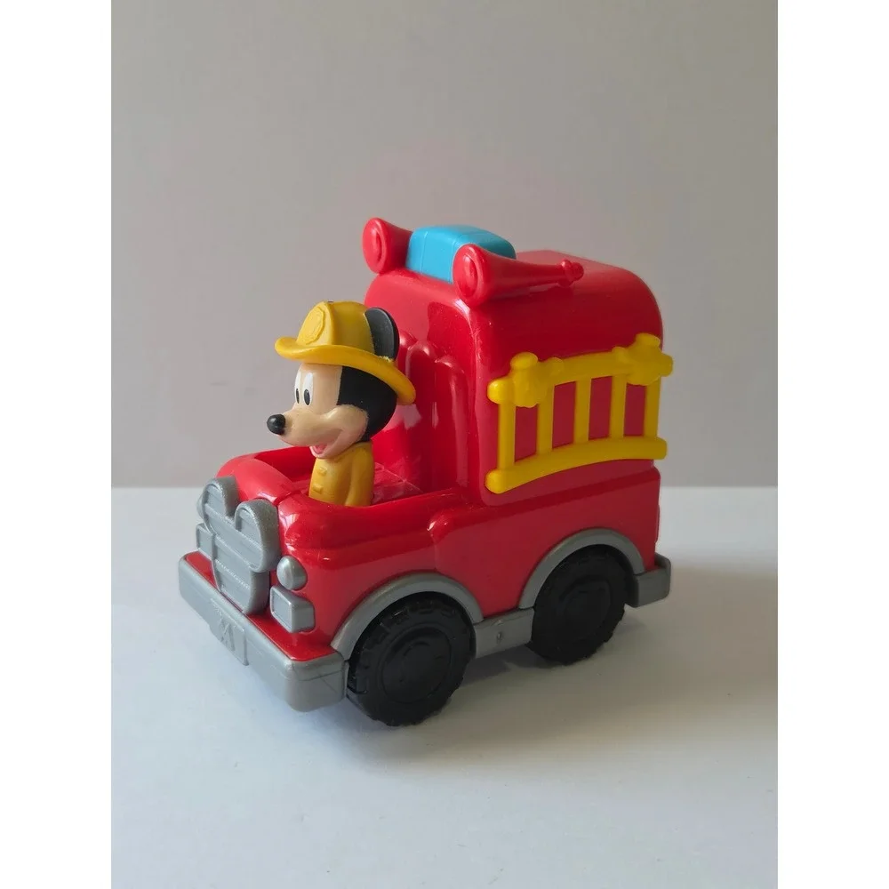 Disney Mickey Mouse Fire Truck Toy Just Play Red Firefighter Vehicle 0482SK01